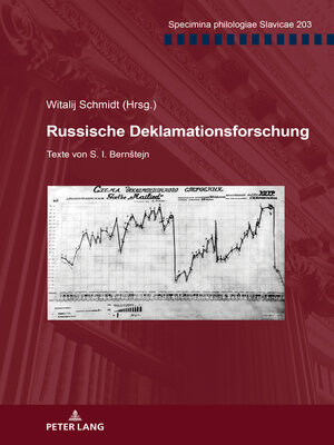 cover image of Russische Deklamationsforschung